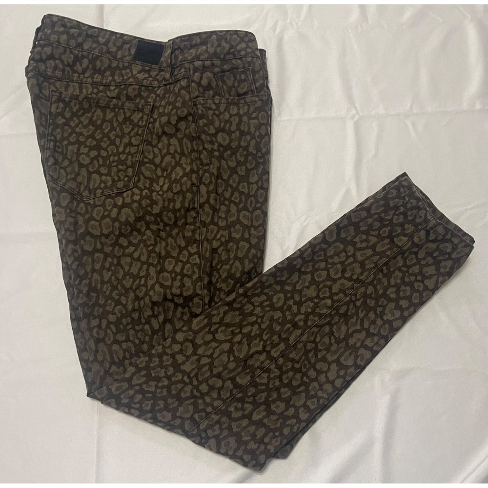 Guess Brittney Ankle Skinny‎ Leopard Jeans pants size 32